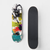 Graffiti-Kunst Skateboard (Vorderseite)