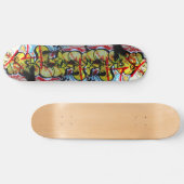 Graffiti-Kunst-Skateboard Skateboard (Horizontal)