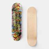 Graffiti-Kunst-Skateboard Skateboard (Vorderseite)