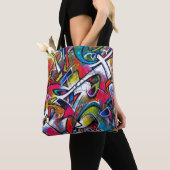 Graffiti-Kunst Tasche (Von Nahem)