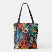 Graffiti-Kunst Tasche (Rückseite)