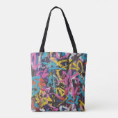 Graffiti-Kunst Tasche (Rückseite)