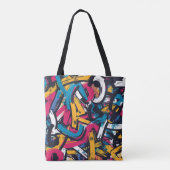 Graffiti-Kunst Tasche (Rückseite)