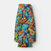 Graffiti Kunstflasche Cooler Flaschenkühler (Vorderseite)