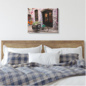 Graffiti Laneway Wrapped Canvas Print Leinwanddruck (Insitu (Schlafzimmer))