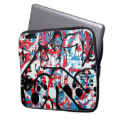 Graffiti Laptopschutzhülle (Vorderseite Links)