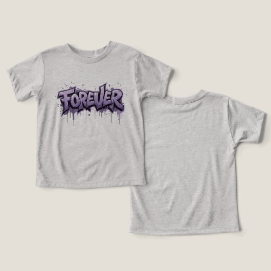 Graffiti Lavender Infinity "FOREVER" (Design Vorderseite & Rückseite)