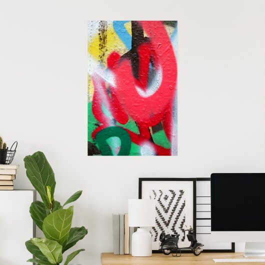 Graffiti Layer Poster (Heimbüro)