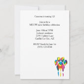 Graffiti Legend Street Cat 12. Geburtstag Einladung (Rückseite)