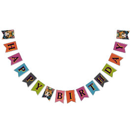 Graffiti Legend Street Cat Happy Birthday Wimpelkette