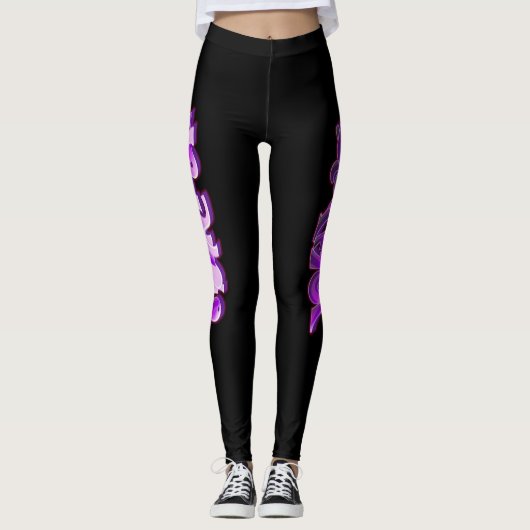 Graffiti Leggings (Vorderseite)