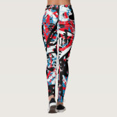 Graffiti Leggings (Rückseite)
