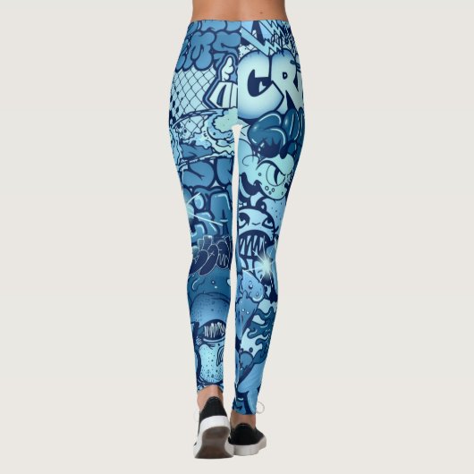 Graffiti Leggings (Rückseite)