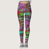 Graffiti Leggings (Vorderseite)