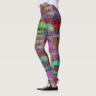 Graffiti Leggings
