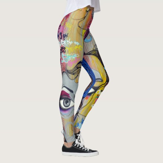 Graffiti Leggings (Rechts)