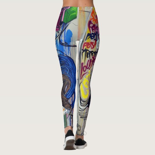 Graffiti Leggings (Rückseite)
