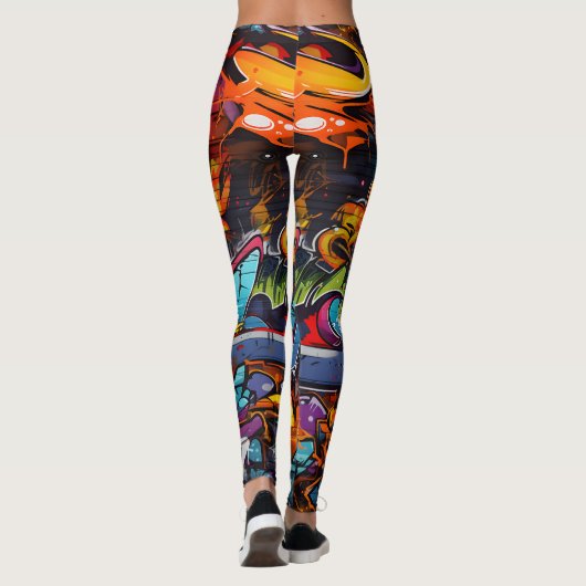 Graffiti Leggings (Rückseite)