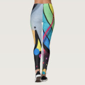 Graffiti Leggings (Rückseite)