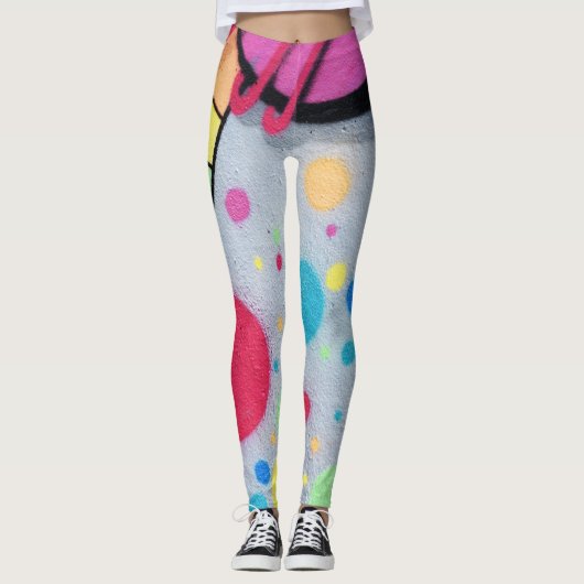 Graffiti Leggings (Vorderseite)