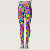 Graffiti Leggings (Vorderseite)