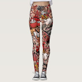Graffiti Leggings (Vorderseite)