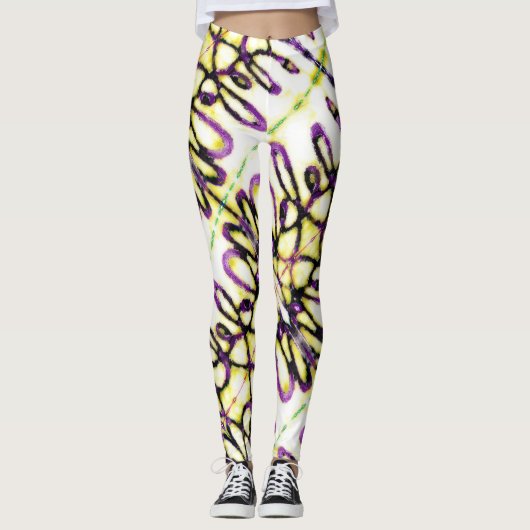 Graffiti Leggings (Vorderseite)