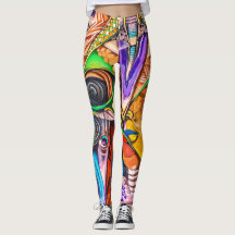 Graffiti Leggings