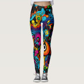 Graffiti Leggings (Vorderseite)