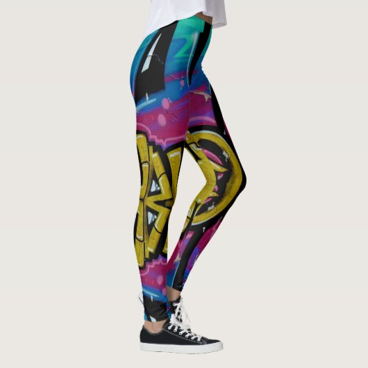 Graffiti Leggings. Leggings (Rechts)