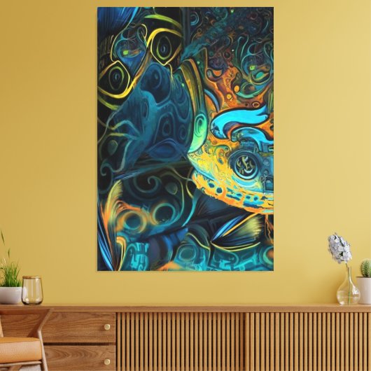 Graffiti Leinwanddruck (Insitu (Wohnzimmer))