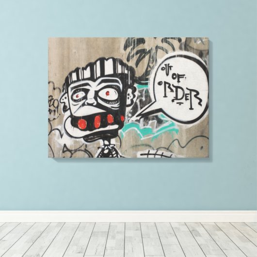 Graffiti Leinwanddruck (Insitu (Holzboden))