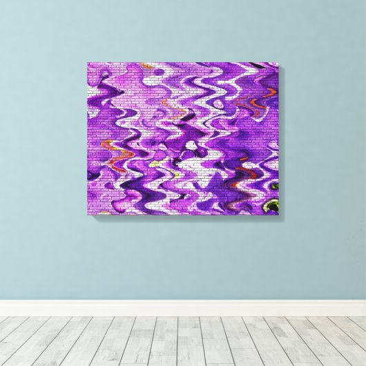 GRAFFITI LEINWANDDRUCK (Insitu (Holzboden))