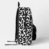 Graffiti Letters Cool Teens Bedruckter Rucksack (Links)