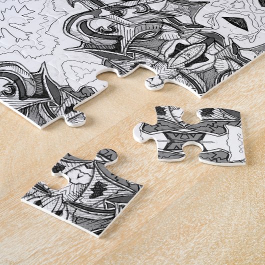 Graffiti Letters Puzzle (Seite)