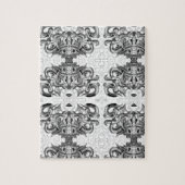 Graffiti Letters Puzzle (Vertikal)