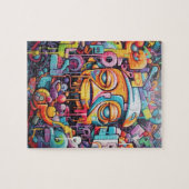 Graffiti-Liebe - Die Schriften an der Mauer Puzzle (Horizontal)