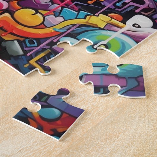 Graffiti-Liebe - Die Schriften an der Mauer Puzzle (Seite)