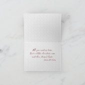 Graffiti-Liebe, Frieden, Valentine Feiertagskarte (Innenseite)