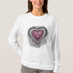 Graffiti-Liebe langärmlig T-Shirt