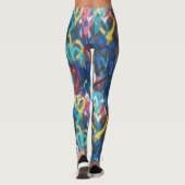 Graffiti Liebe Leggings - Cool (Rückseite)