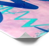 Graffiti Liebe Poster (Ecke)