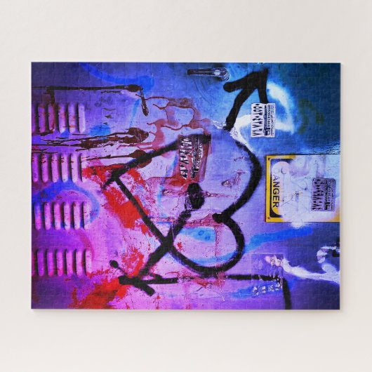 Graffiti-Liebe Puzzle (Horizontal)