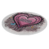 Graffiti LIEBE Schneidebrett (Ecke)
