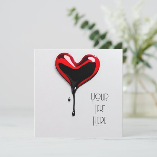 Graffiti Liebe Valentinstag (Stehend Vorderseite)