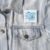 Graffiti lila/Aqua Button (Beispiel)