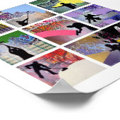 Graffiti-Linie Poster (Ecke)