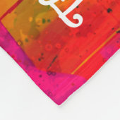 [Graffiti Love} Romantic Funny Snuggle Throw Fleecedecke (Ecke)