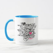 Graffiti-Magenta Tasse (Links)