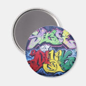 Graffiti Magnet (Vorderseite/Rückseite)